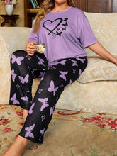 Butterfly Purple PJ Suit