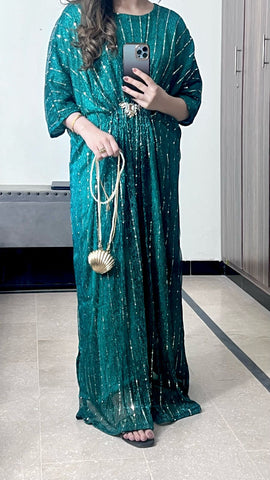 C Green Moonlight Kaftan