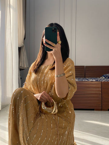 Light golden Moonlight Kaftan