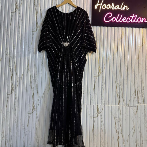 Black Moonlight Kaftan
