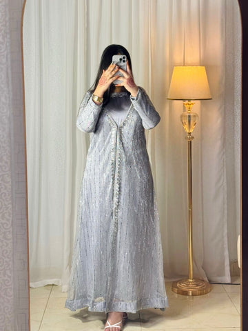 Gray 3 piece Gown
