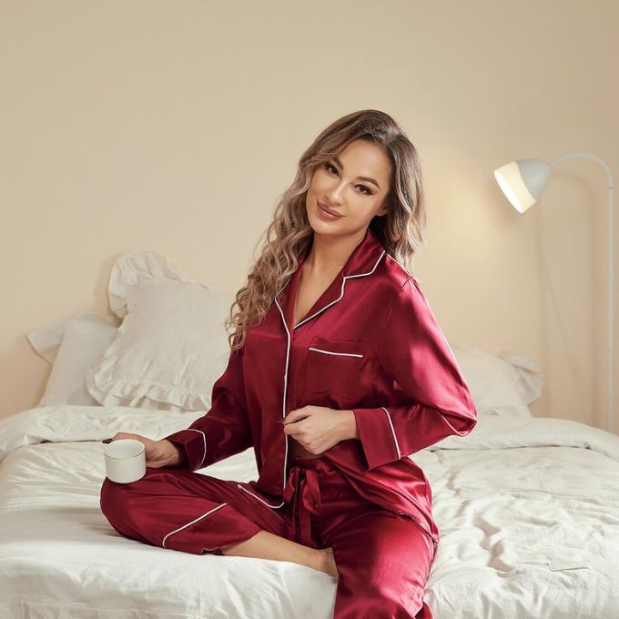 Silk Night Suit