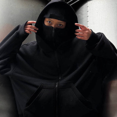 Black Ninja Hoodie For Women