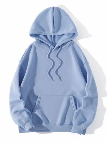 Unisex Sky Blue Hoodie